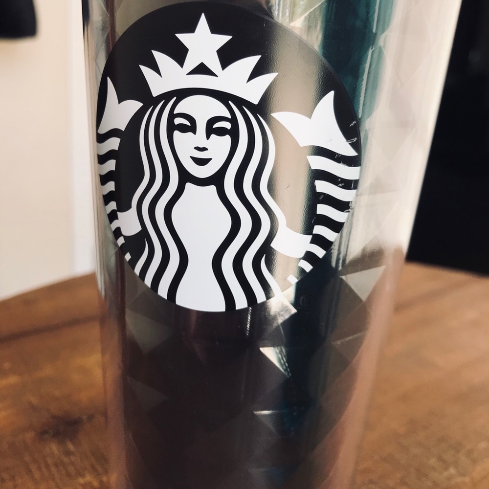 Starbucks 2016 Acrylic geometric studded tumblers - Picture 3 of 7